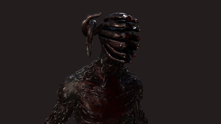 Chain Demon 3D Model