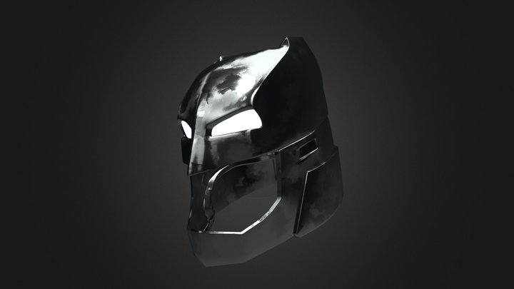 BATMAN Helmet 3D Model