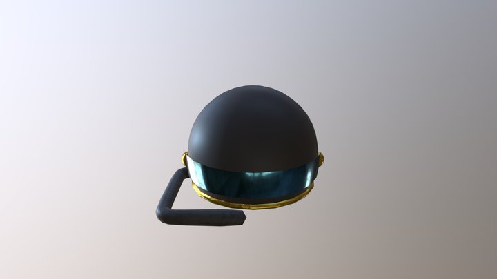 Space Helmet (LowPoly) 3D Model