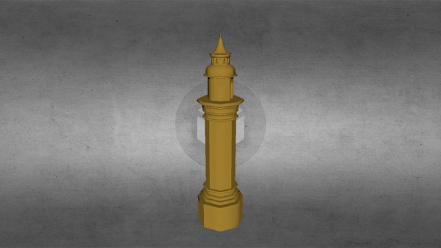 Samsun Saat Kulesi 3D Model