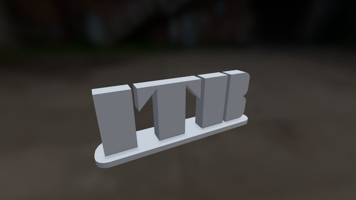 Itb logo for 3d printing 3D Model