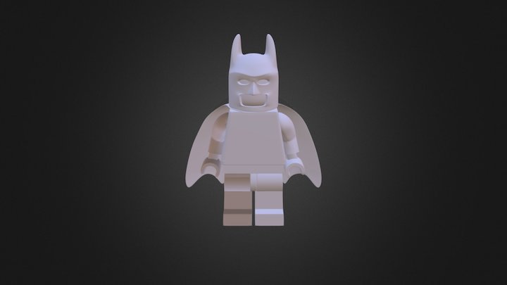 Lego Bat Man 3D Model