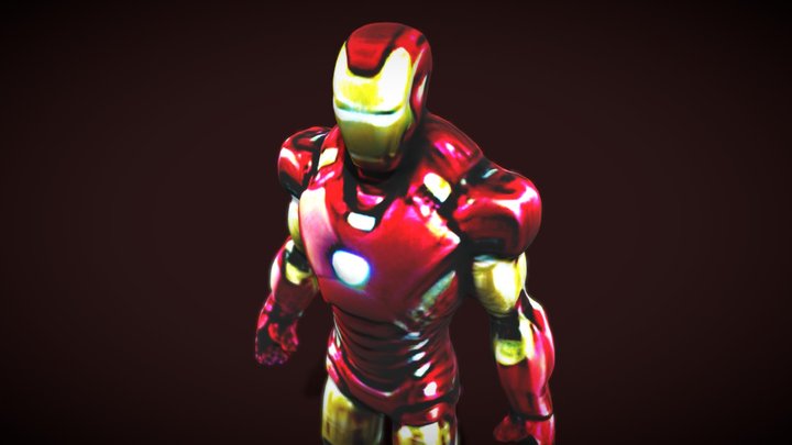 Ironman | low poly 3D Model