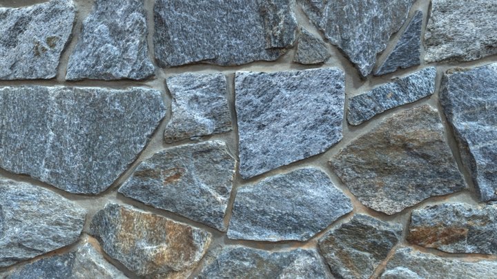 Autumn Crest Mosaic with Mortar 3D Model