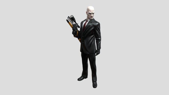 Agent in Shadows 3D Model