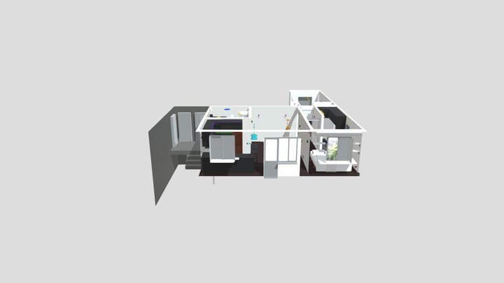 Kvartira V4 3D Model