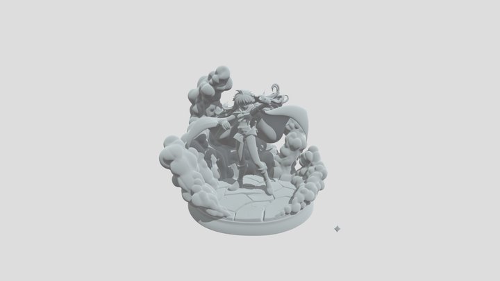 Slayers sorcer Reena inverse 3D Model