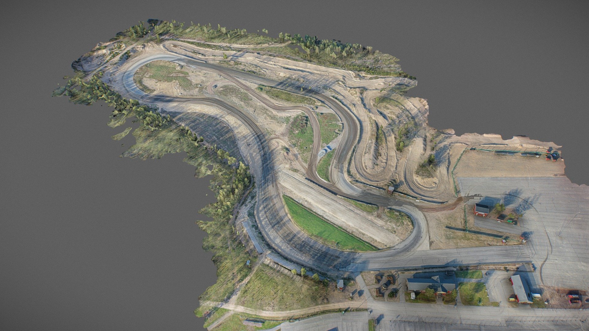 Pesämäen Moottoriurheilukeskus - Honkajoki — Sketchfab embed 3D viewer