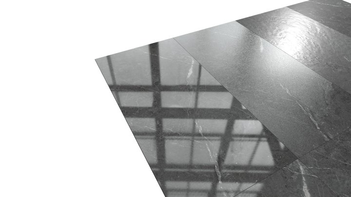Tile Ural Black 3D Model