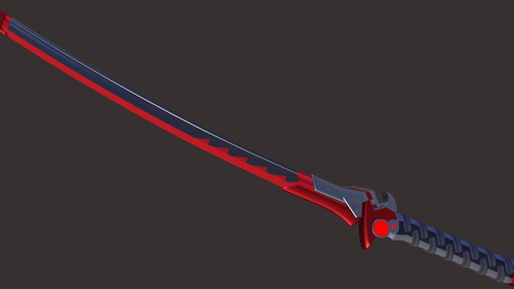 Future Katana 3D Model