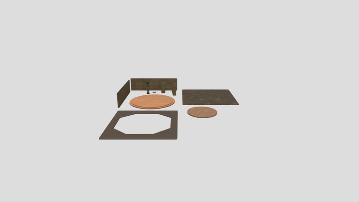 Altar Demoníaco por PARTES 3D Model