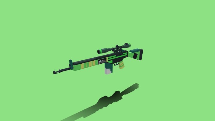 H&K G3 - Flashy Inspiration 3D Model