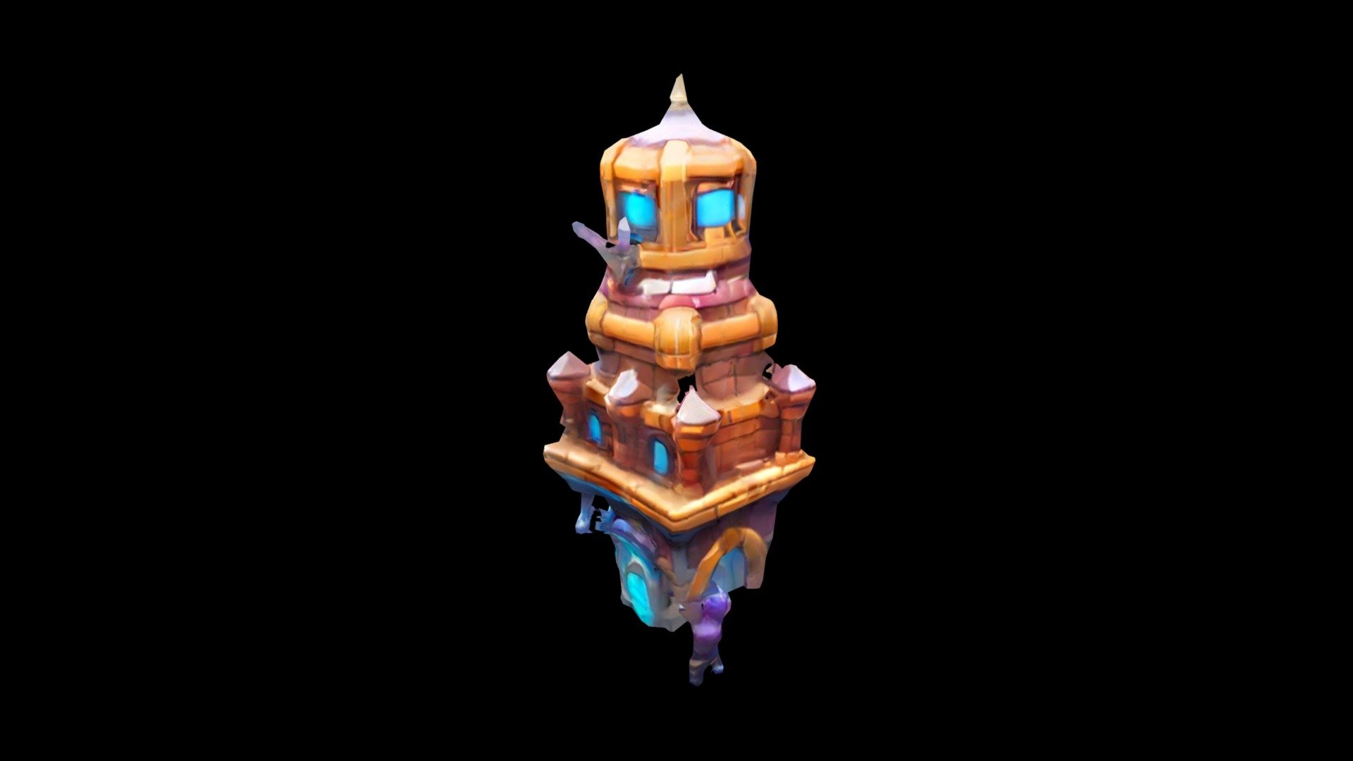 Tower Fall RTS building 13824c98-0c4b-43ce-ac91- - Download Free 3D ...
