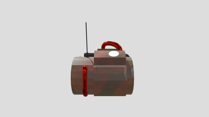 Pipboy - Rusted 3D Model