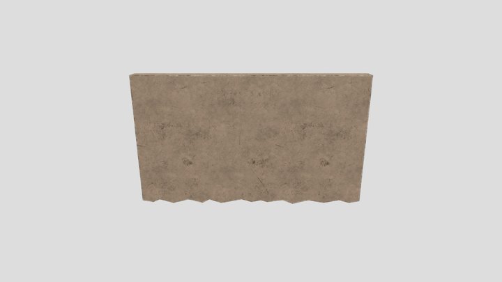 Pared (agacharse) 3D Model