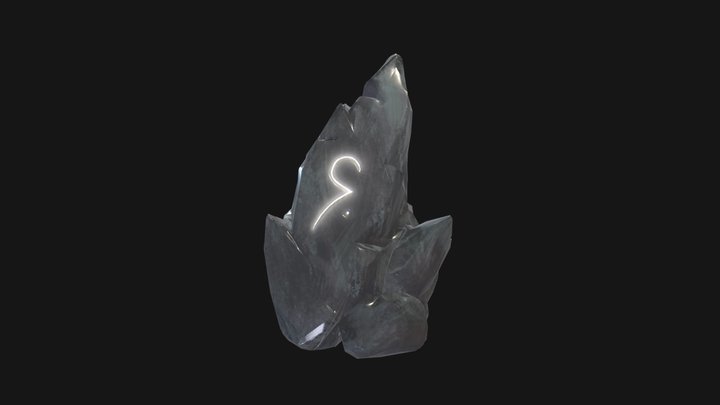 Fantasy Rock Model 3D Model