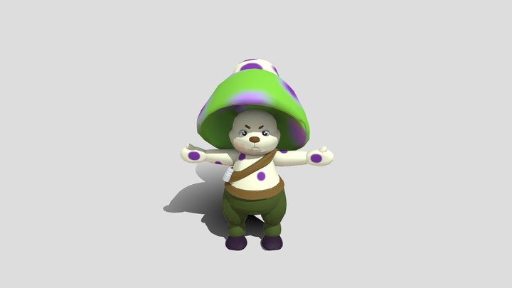 dusty 3D Model