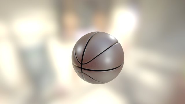 Bassketball 3D Model