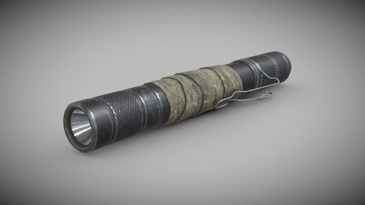 Frail Flashlight 3D Model