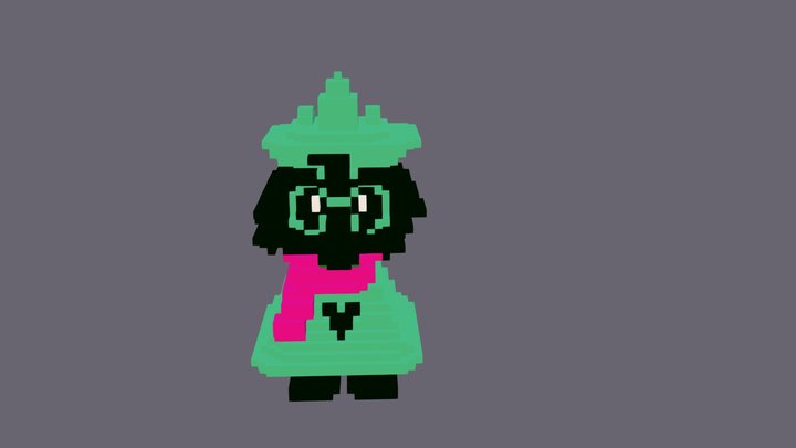 FanPixel3D - Rasiel Delta Rune 3D Model
