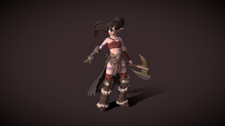Viking_warrior 3D Model