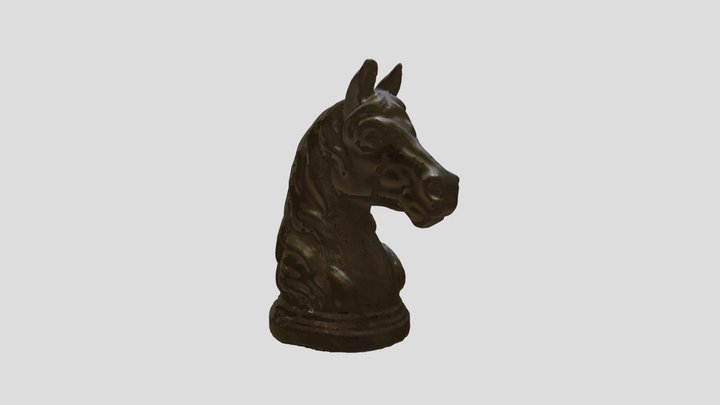 Horse Head - Trophy 3D Model