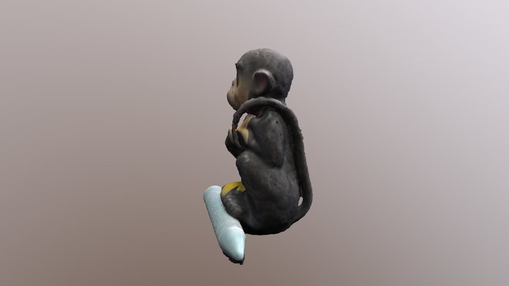Monkey Toy 3D Model