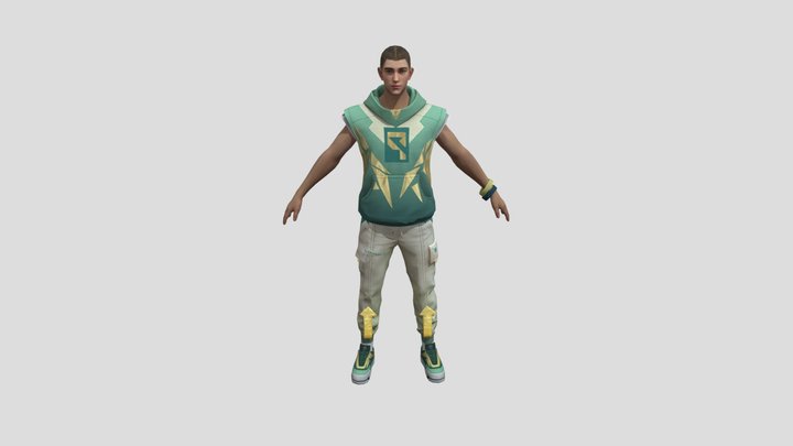 Freefire_new_male_3d_model_by_djajang_studio (2) 3D Model