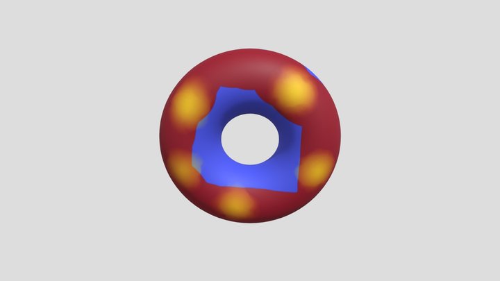 Donut 3D Model