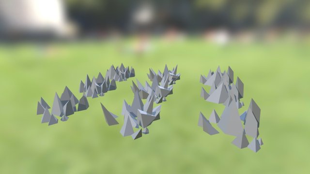 Spikes Varientions 3D Model