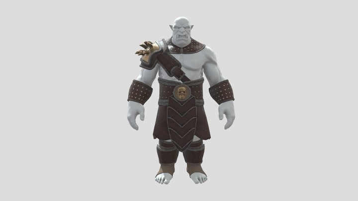 Procedural Orc armor test 2 – Gratis 3D-model STL
