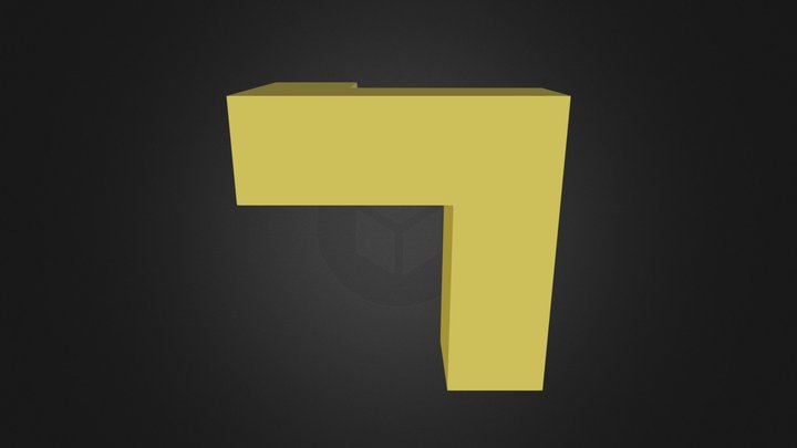 Yellow Part 3D Model