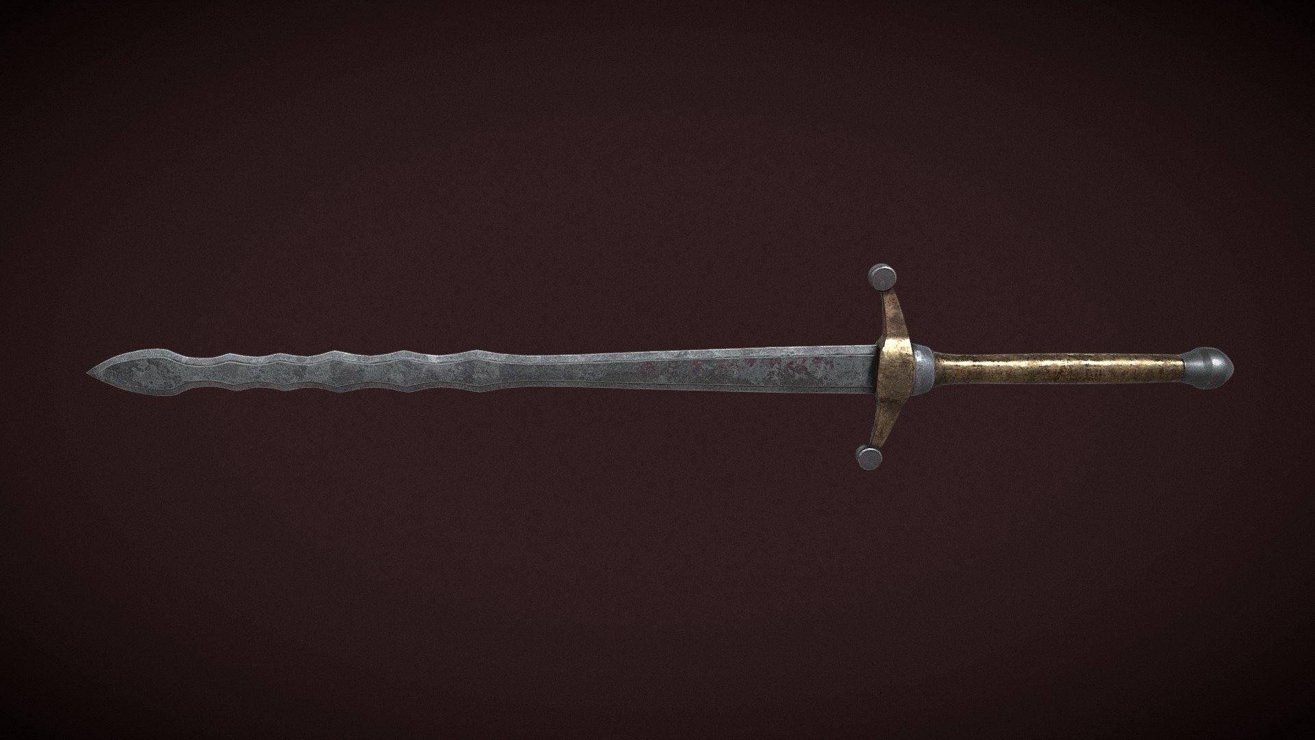 Starter_Claymore_Sword - Download Free 3D model by GetDeadEntertainment ...