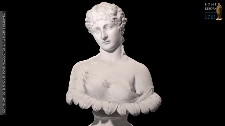 3D rendering of Clytie