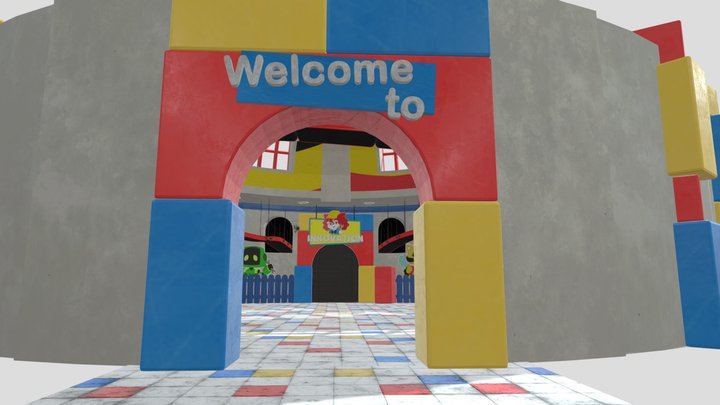 Poppy Playtime | Lobby 3D Model