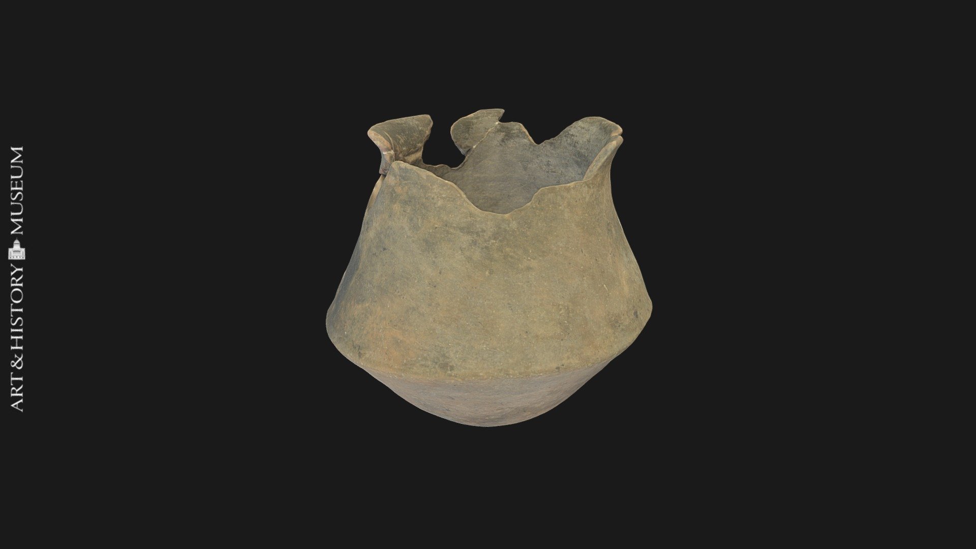 Carinated vase with flaring rim - PG.2807.1306