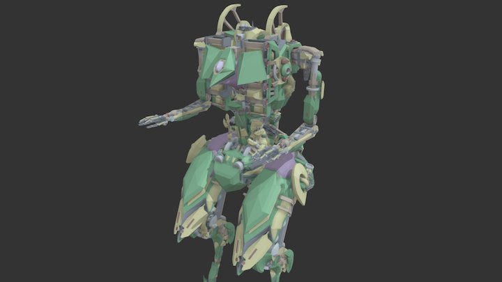 HopperMech test upload 3D Model