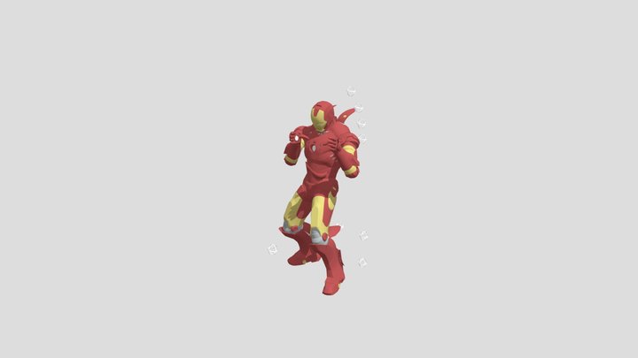 IRON MAN taunt 3D Model