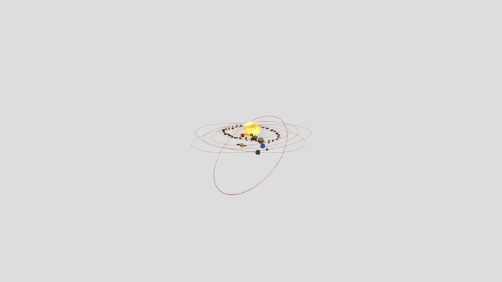 Solar_system_custom 3D Model