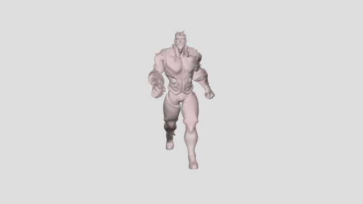 WalkCycle for Review 3D Model
