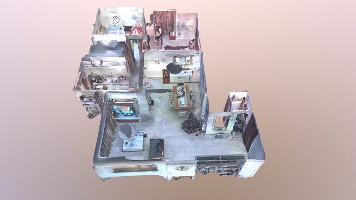 HOUSE INTERIOR 3D Model