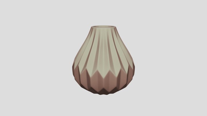 Pattern Vase 3D Model