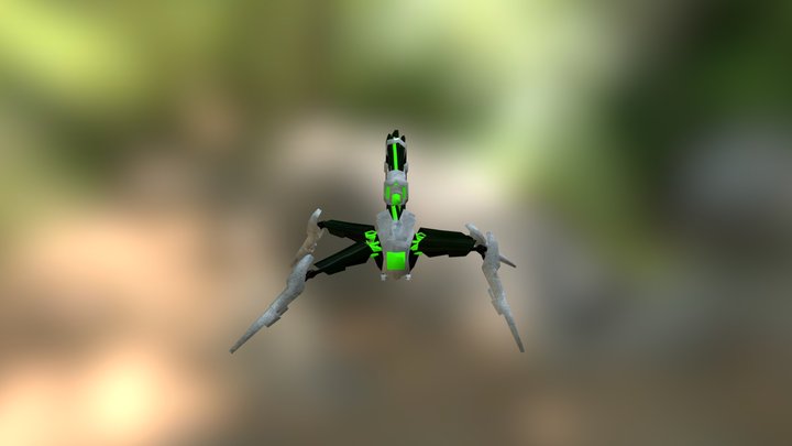 Escorpião Mecanico Alienigena. Codenome: E.M.A 3D Model