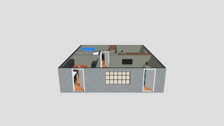 Cottonwood Apartments 3D Model
