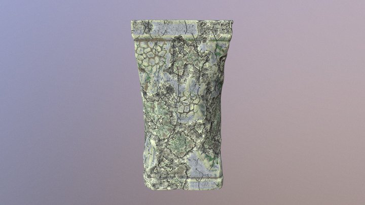 Another eroded ancient pillar 3D Model