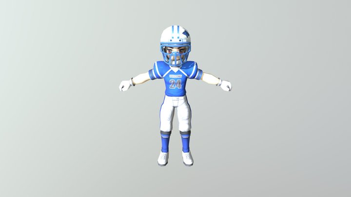 Test Char Animation 2 3D Model