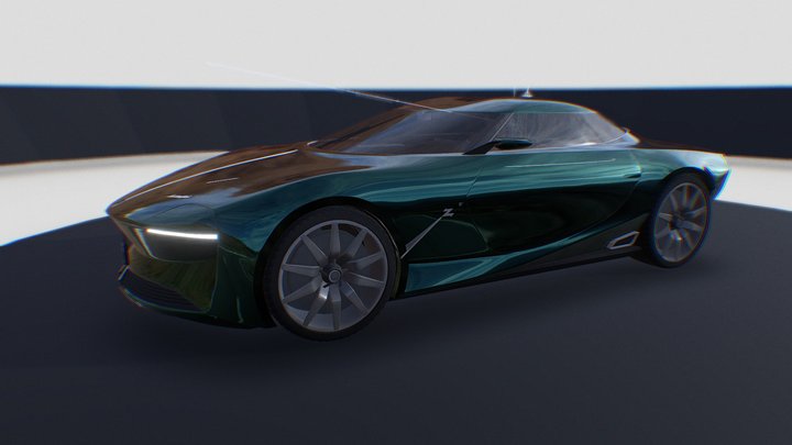 Wenjie H TD4 Zagato 3D Model