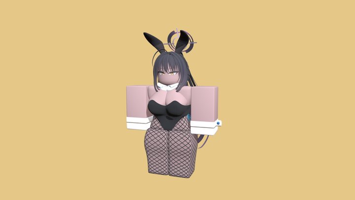 Kakudate Karin [Blue Archive] Roblox editation 3D Model