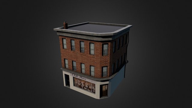 Дом-жилой 3D Model