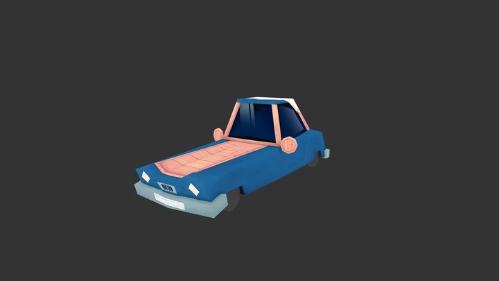 The Fishermans car 3D Model